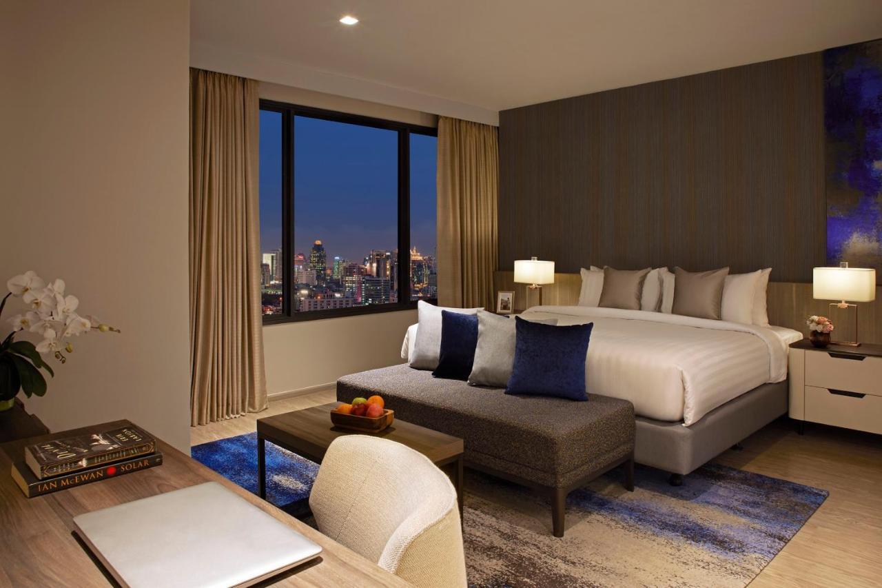 Somerset Rama 9 曼谷 外观 照片 A bedroom at the hotel