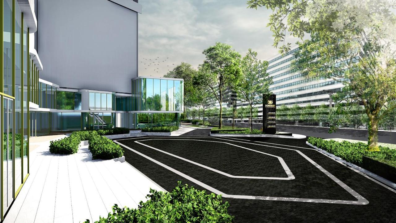 Somerset Rama 9 曼谷 外观 照片 The proposed new building of the University of Novi Sad